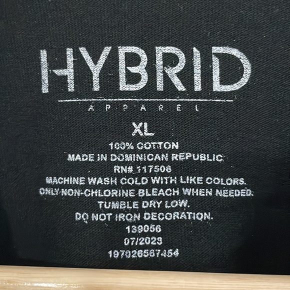NWT Hybrid Here for the Boos Tee. XL - Picture 3 of 4
